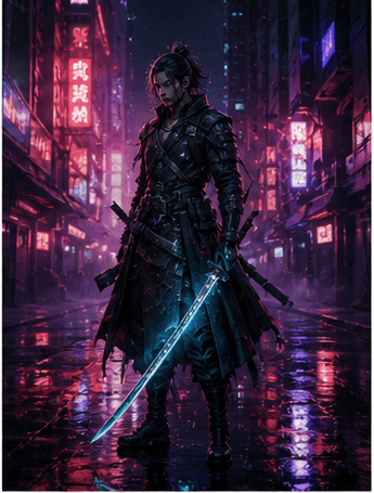 赛博武士角色设定表
