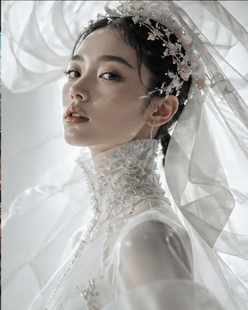 新中式轻婚纱人像