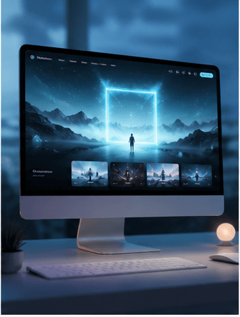 AI 图片工具官网概念